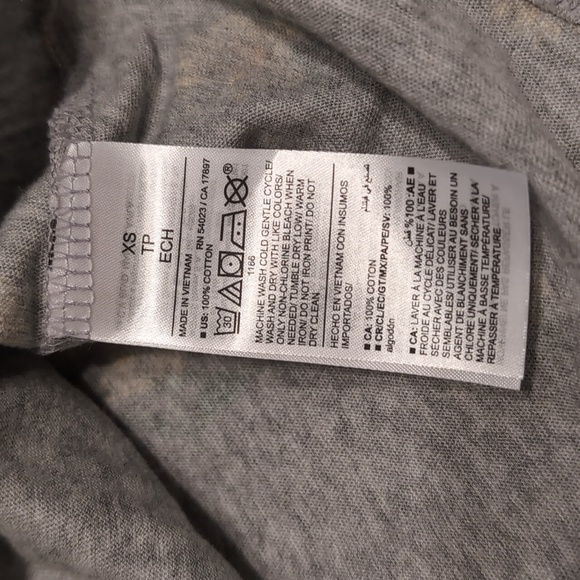 New Ladies Cotton V-Neck Daisy XS - Picture 7 of 8